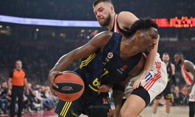NIGEL HAYES DAVIS Najdzel Hejs Dejvis kosarkas Fenerbahcea Istanbul na utakmici Evrolige protiv Crvene zvezde u hali Beogradska arena, Beograd 15.01.2025. godine Foto: Marko Metlas Kosarka, Crvena zvezda, Evroliga, Fenerbahce Istanbul