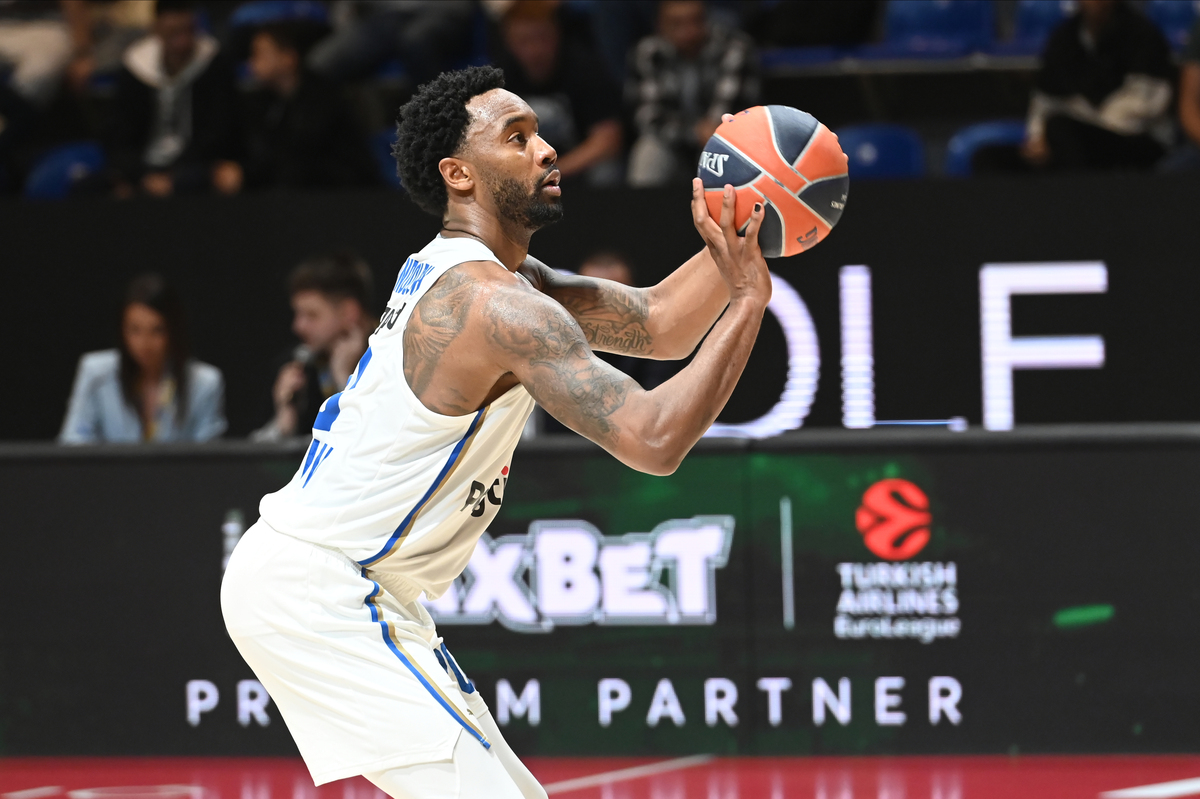 LEVI RANDOLPH Levi Randolf, kosarkas Makabija, na utakmici Evrolige protiv Panatinaikosa, u hali Aleksandar Nikolic. Beograd, 26.03.2025. foto: Nebojsa Parausic BASKETBALL, EUROLEAGUE, MACCABI, PANATHINAIKOS