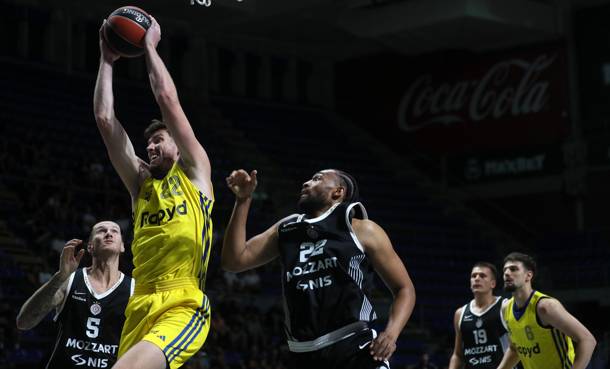 JABARI PARKER Dzabari Parker kosarkas Partizana na utakmici Open air turnira protiv TJ LEAF Tidzej Lif iz Makabija Tel Aviv u hali Aleksandar Nikolic Pionir, Beograd 13.09.2025. godine Foto: MN PRESS Kosarka, Partizan, Open air turnir, Makabi Tel Aviv