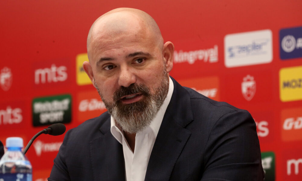 DEJAN STANKOVIC novi trener fudbalera Crvene zvezde predstavljanje na stadionu Rajka Mitica, Beograd, 22.12.2025. godine Foto: MN PRESS Fudbal, Crvena zvezda