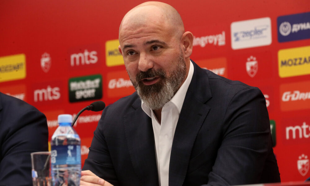 DEJAN STANKOVIC novi trener fudbalera Crvene zvezde predstavljanje na stadionu Rajka Mitica, Beograd, 22.12.2025. godine Foto: MN PRESS Fudbal, Crvena zvezda