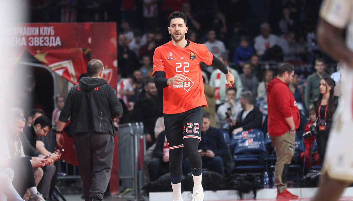 VASILIJE MICIC kosarkas Hapoela na utakmici Evrolige protiv Crvene Zvezde u hali Beogradska Arena, Beograd 03.02.2026. godine Foto: Ivica Veselinov / MN PRESS KOSARKA, BASKETBALL, EVROLIGA, EUROLEAGUE, CRVENA ZVEZDA, HAPOEL TEL AVIV