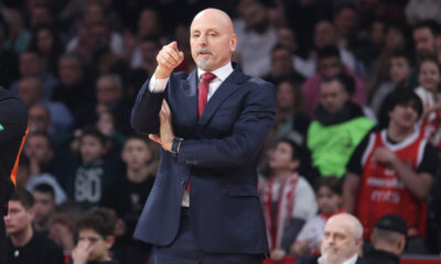 SASA OBRADOVIC trener kosarkasa Crvene Zvezde na utakmici Evrolige protiv Hapoela u hali Beogradska Arena, Beograd 03.02.2026. godine Foto: Ivica Veselinov / MN PRESS KOSARKA, BASKETBALL, EVROLIGA, EUROLEAGUE, CRVENA ZVEZDA, HAPOEL TEL AVIV