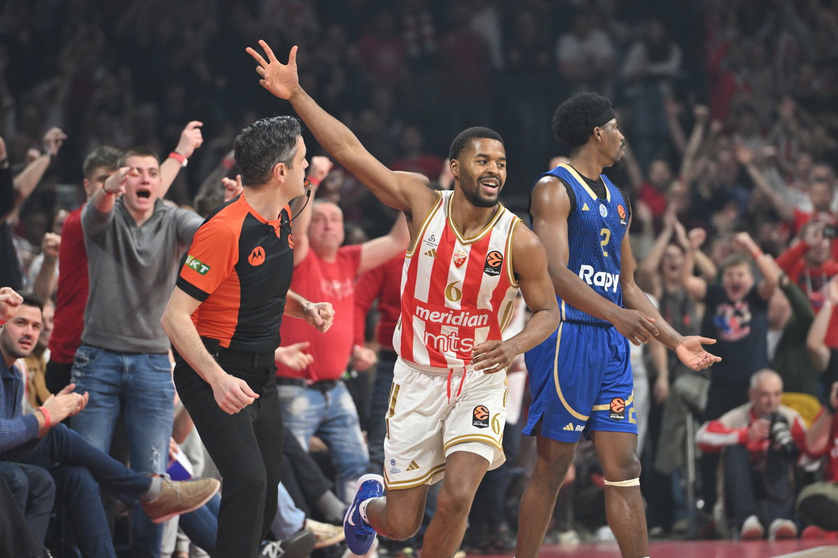 JARED BUTLER Dzered Batler kosarkas Crvene zvezde na utakmici Evrolige protiv Makabija Tel Aviv u hali Beogradska arena, Beograd 06.02.2026. godine Foto: Marko Metlas Kosarka, Crvena zvezda, Evroliga, Makabi Tel Aviv