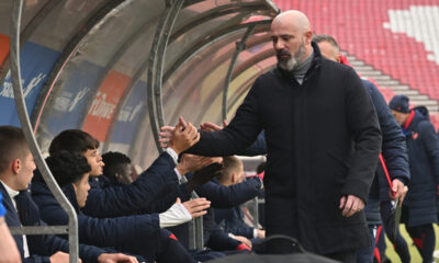 DEJAN STANKOVIC trener fudbalera Crvene zvezde na utakmici Superlige Prvenstva Srbije protiv Novog Pazara na stadionu Rajka Mitica, Beograd, 07.02.2026. godine Foto: Marko Metlas Fudbal, Crvena zvezda, Superliga Prvenstvo Srbije, Novi Pazar