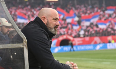 DEJAN STANKOVIC trener fudbalera Crvene zvezde na utakmici Superlige Prvenstva Srbije protiv Novog Pazara na stadionu Rajka Mitica, Beograd, 07.02.2026. godine Foto: Marko Metlas Fudbal, Crvena zvezda, Superliga Prvenstvo Srbije, Novi Pazar