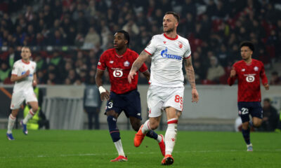 Marko Arnautović na meču Lil - Crvena zvezda