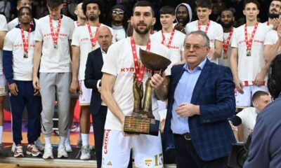 , kosarkas Crvene zvezde, na utakmici finala kupa Koraca protiv Mege, u hali Cair. Nis, 21.02.2026. foto: Nebojsa Parausic Kosarka, KRK, Crvena zvezda, Mega