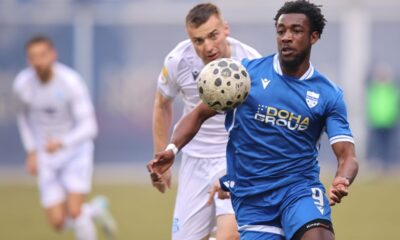 KOTZEBUE FERDINAND WILLIAM Vilijam, fudbaler Novog Pazara, na prvenstvenoj utakmici protiv OFK Beograda, na Gradskom stadionu. Novi Pazar, 15.02.2026. foto: MN Press / tdj Fudbal, Novi Pazar, OFK Beograd