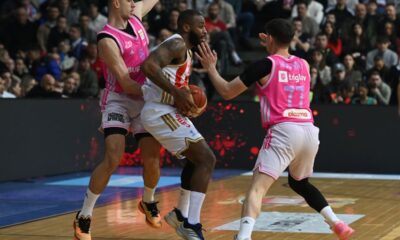 , kosarkas Crvene zvezde, na utakmici finala kupa Koraca protiv Mege, u hali Cair. Nis, 21.02.2026. foto: Nebojsa Parausic Kosarka, KRK, Crvena zvezda, Mega