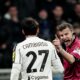 Referee Federico La Penna shouts during the Serie A soccer match between Inter Milan and Juventus, Saturday, Feb. 14, 2026, in Milan, Italy. (Marco Alpozzi/LaPresse via AP)