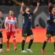 fudbaler Lila na utakmici UEFA Lige Evropa protiv Crvene zvezde na stadionu Rajko Mitic, Beograd 26.02.2026. godine Foto: Marko Metlas Fudbal, Crvena zvezda, UEFA Liga Evropa, LOSC Lil