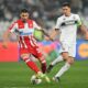 fudbaler Crvene zvezde na utakmici Superlige Prvenstva Srbije protiv Partizana na stadionu Rajka Mitica, Beograd, 22.02.2026. godine Foto: Marko Metlas Fudbal, Crvena zvezda, Superliga Prvenstvo Srbije, Partizan