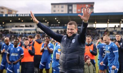 NOVI PAZAR vs OFK BEOGRAD Novi Pazar, 15.02.2026. foto: MN Press / tdj Fudbal, Novi Pazar, OFK Beograd
