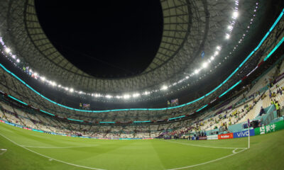 STADION LUSAIL fudbaleri reprezentacije Srbije na utakmici FIFA Svetskog prvenstva 2022 protiv Brazila, Doha, 24.11.2022. godine Foto: Marko Metlas Fudbal, Srbija, Brazil, FIFA Svetsko prvenstvo 2022, Katar