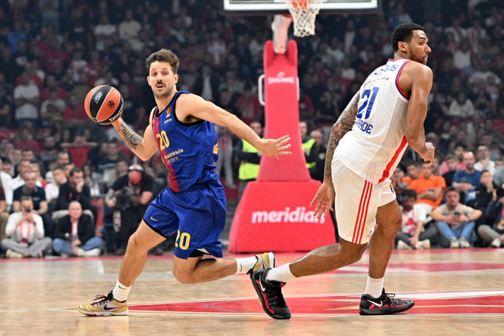 NICOLAS LAPROVITTOLA Nikolas Laprovitola kosarkas Barselone na utakmici Evrolige protiv Crvene zvezde u hali Beogradska arena, Beograd 18.10.2024. godine Foto: Marko Metlas Kosarka, Crvena zvezda, Evroliga, Barselona