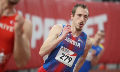 BOSKO KIJANOVIC atleticar Srbije, 400m, na Balkanskom prvenstvu u atletskoj dvorani, Beograd 15.02.2025. godine Foto: Ivica Veselinov / MN PRESS ATLETIKA, ATHLETICS, BALKANSKO PRVENSTVO, BALKAN ATHLETICS INDOOR CHAMPIONSHIPS