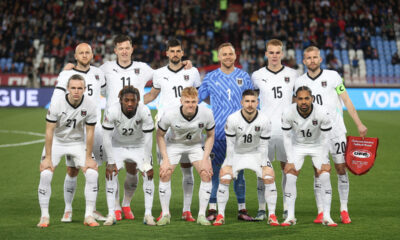 Fudbaleri reprezentacije Austrije na utakmici UEFA Lige Nacija protiv Srbije na stadionu Rajko Mitic, Beograd 23.03.2025. godine Foto: Ivica Veselinov FUDBAL, FOOTBALL, SRBIJA, SERBIA, UEFA NATIONS LEAGUE, UEFA LIGA NACIJA, AUSTRIJA, AUSTRIA