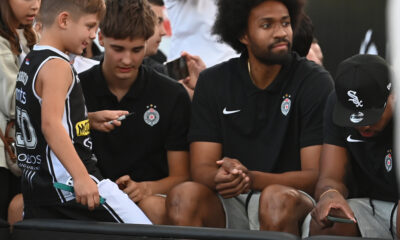 KK PARTIZAN, promocija novog Nike dresa, ispod Avalskog tornja. JABARI PARKER Dzabari Parker Avala, 28.08.2025. foto: Nebojsa Parausic Kosarka, KK Partizan