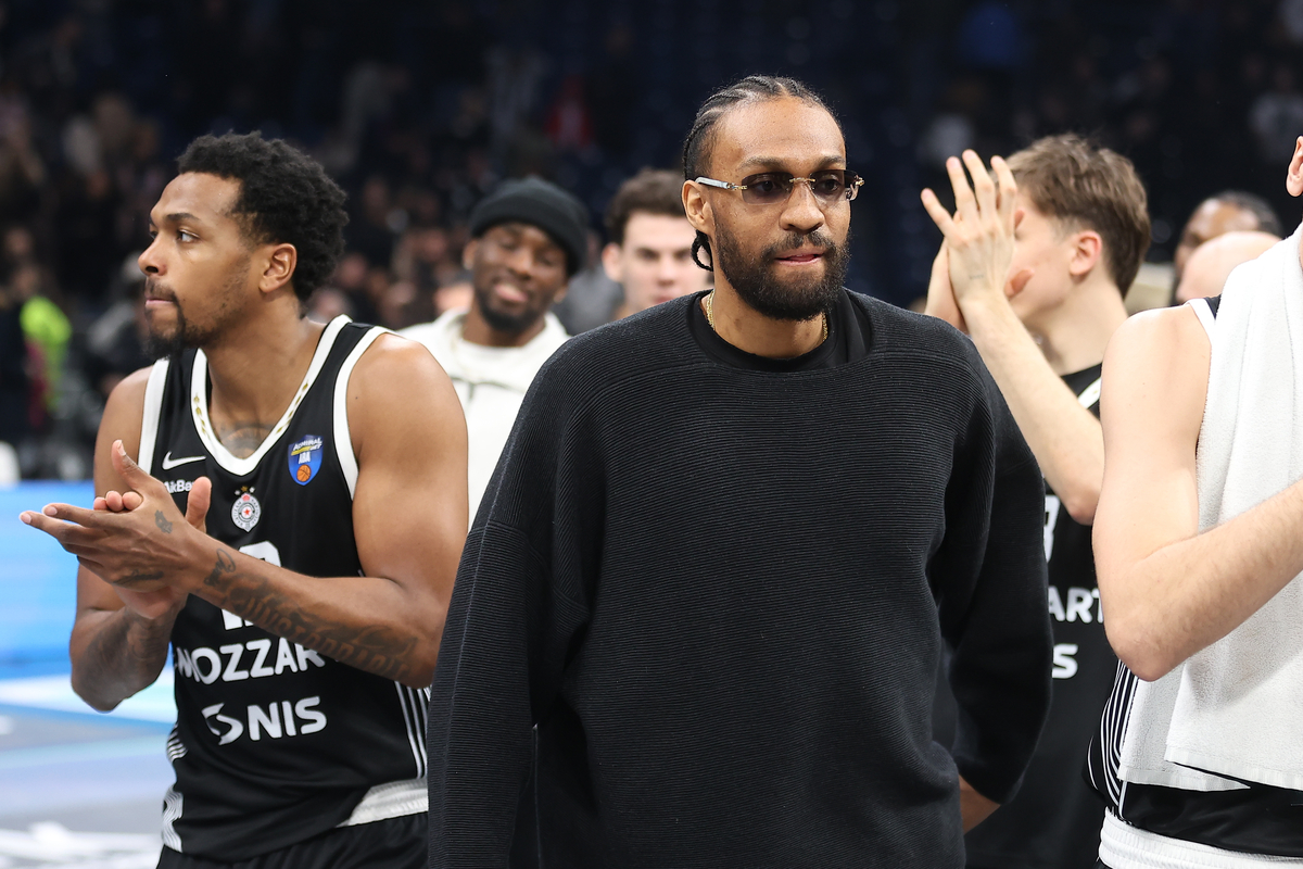 JABARI PARKER Dzabari Parker kosarkas Partizana na utakmici ABA lige protiv Dubaija u hali Beogradska Arena, Beograd 09.02.2026. godine Foto: Ivica Veselinov / MN PRESS KOSARKA, BASKETBALL, ABA LIGA, ABA LEAGUE, JADRANSKA LIGA, ADRIATIC LEAGUE, KK PARTIZAN, DUBAI, BC DUBAI
