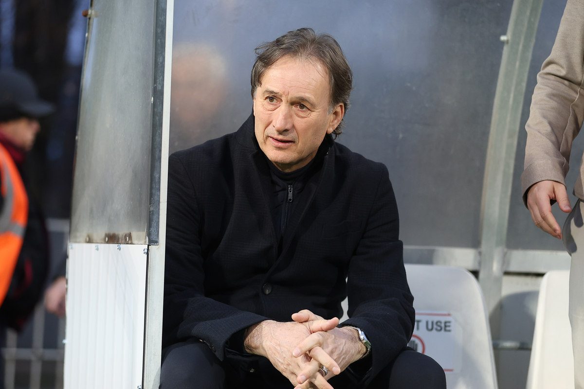 MIROSLAV TANJGA trener fudbalera Vojvodine na utakmici Mocart Superlige protiv Cukarickog na stadionu Cukarickog, Beograd 14.02.2026. godine Foto: Ivica Veselinov / MN PRESS FUDBAL, FOOTBALL, MOZZART SUPERLIGA, PRVENSTVO SRBIJE, NATIONAL CHAMPIONSHIP, FK CUKARICKI, FK VOJVODINA
