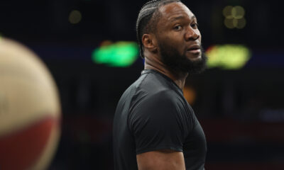 BRUNO FERNANDO kosarkas Partizana na utakmici ABA lige protiv Buducnosti u hali Beogradska Arena, Beograd 15.02.2026. godine Foto: Ivica Veselinov / MN PRESS KOSARKA, BASKETBALL, ABA LIGA, ABA LEAGUE, JADRANSKA LIGA, ADRIATIC LEAGUE, KK PARTIZAN, KK BUDUCNOST PODGORICA
