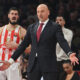 SASA OBRADOVIC trener kosarkasa Crvene zvezde na utakmici Evrolige protiv Anadolu Efesa Istanbul u hali Beogradska arena, Beograd 25.02.2026. godine Foto: Marko Metlas Kosarka, Crvena zvezda, Evroliga, Anadolu Efes Istanbul