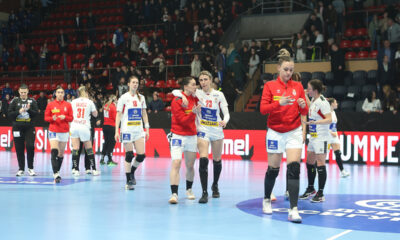 Rukometasice Srbije na utakmici EHF kvalifikacija za Evropsko Prvenstvo protiv Svedske u SC Jezero, Kragujevac 04.03.2026. godine Foto: Ivica Veselinov / MN PRESS RUKOMET, HANDBALL, SRBIJA, SVEDSKA, SWEDEN, EHF