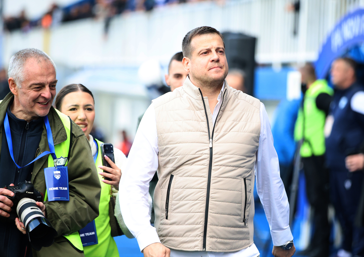 NENAD LALATOVIC, trener fudbalera Novog Pazara, na kup utakmici protiv Crvene zvezde, na Gradskom stadionu. Novi Pazar, 05.03.2026. foto: MN Press / tdj Fudbal, Kup Srbije, Novi Pazar, Crvena zvezda
