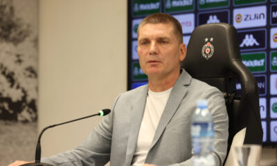 SRDJAN BLAGOJEVIC, promocija novog trenera Partizana, na stadionu JNA. Beograd, 10.03.2026. foto: MN Press / mn Fudbal, Partizan