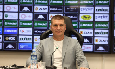 SRDJAN BLAGOJEVIC, promocija novog trenera Partizana, na stadionu JNA. Beograd, 10.03.2026. foto: MN Press / mn Fudbal, Partizan