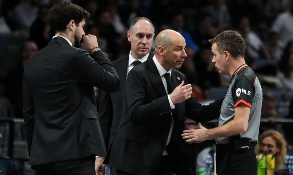 JOAN PENARROYA Djoan Penjaroja terner kosarkasa Partizana na utakmici Jadranske ABA lige protiv Cedevita Olimpije u hali Beogradska arena, Beograd 15.03.2026. godine Foto: MN PRESS Kosarka, Partizan, Jadranska ABA liga, Cedevita