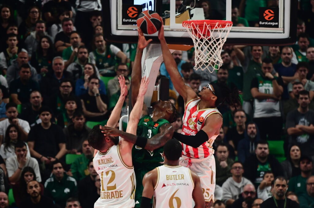 CHIMA MONEKE Cima Moneke kosarkas Crvene zvezde na utakmici Evrolige protiv Panatinaikosa Atina u hali OAKA, Atina 20.03.2026. godine Foto: MN PRESS Kosarka, Crvena zvezda, Evroliga, Panatinaikos Atina