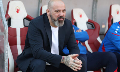 Trener Crvene Zvezde na utakmici Mocart Superlige Srbije protiv Napretka na stadionu Rajko Mitic, Beograd 08.03.2026. godine Foto: Ivica Veselinov / MN PRESS FUDBAL, FOOTBALL, MOZZART SUPERLIGA, CRVENA ZVEZDA, RED STAR, NATIONAL CHAMPIONSHIP, PRVENSTVO SRBIJE, NAPREDAK KRUSEVAC