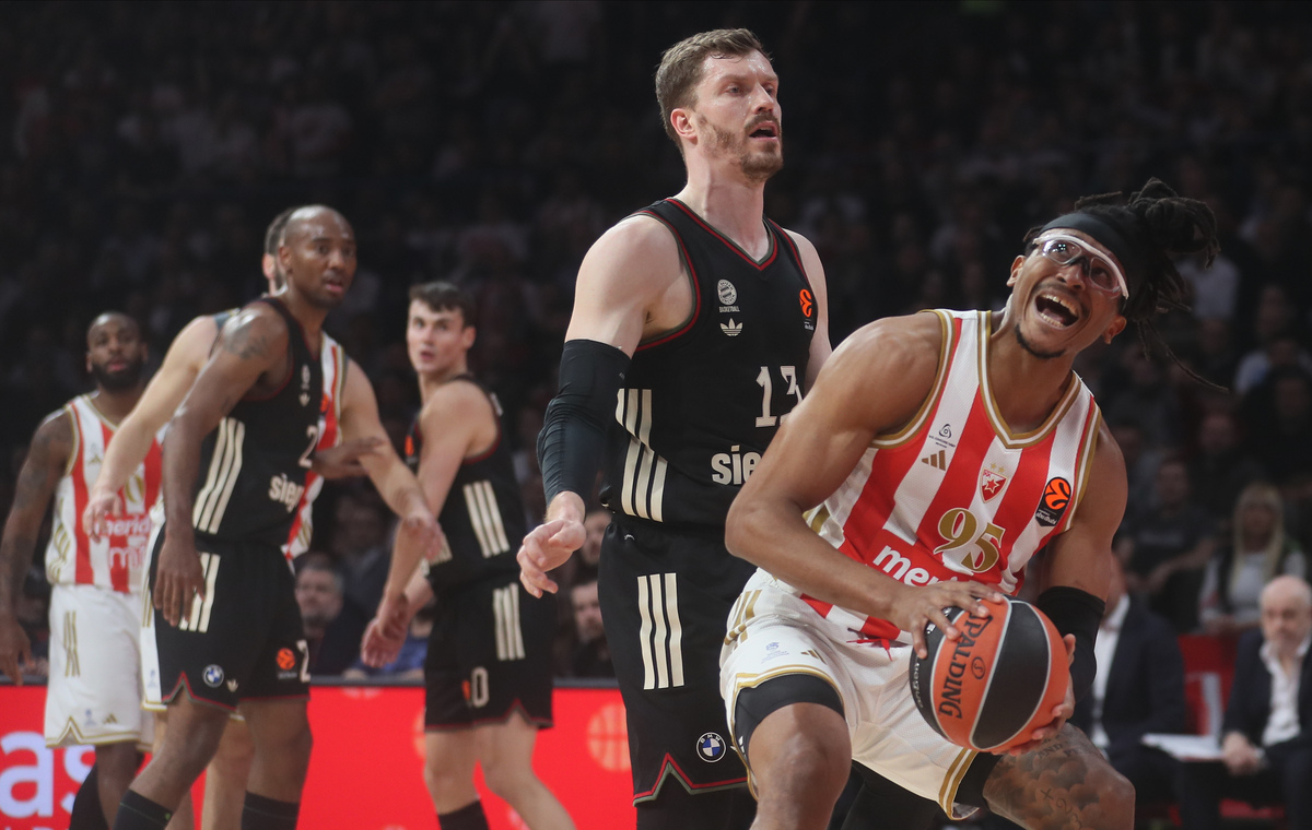 CRVENA ZVEZDA vs BAYERN Beograd, 06.03.2026. foto: MN Press / vm Kosarka, Euroleague, Crvena zvezda, Bajern
