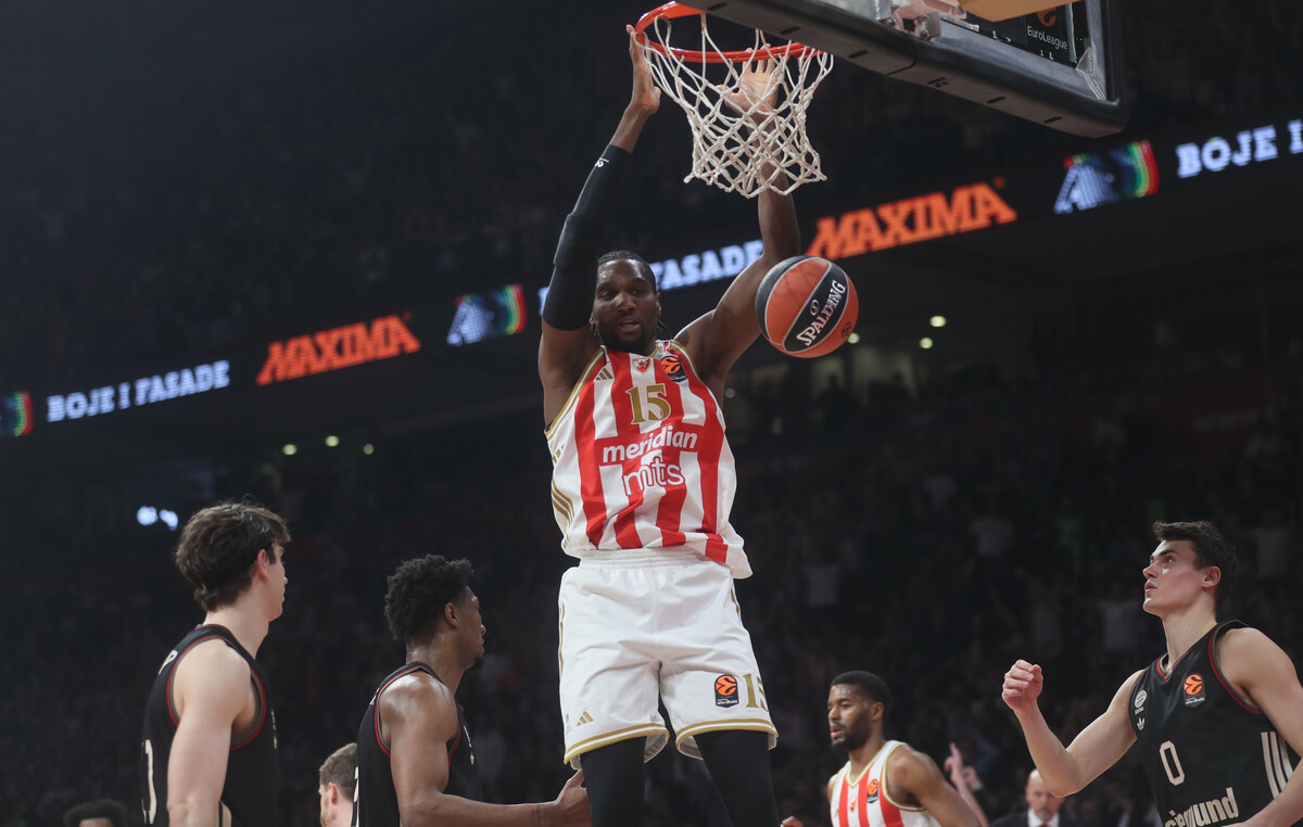 CRVENA ZVEZDA vs BAYERN Beograd, 06.03.2026. foto: MN Press / vm Kosarka, Euroleague, Crvena zvezda, Bajern