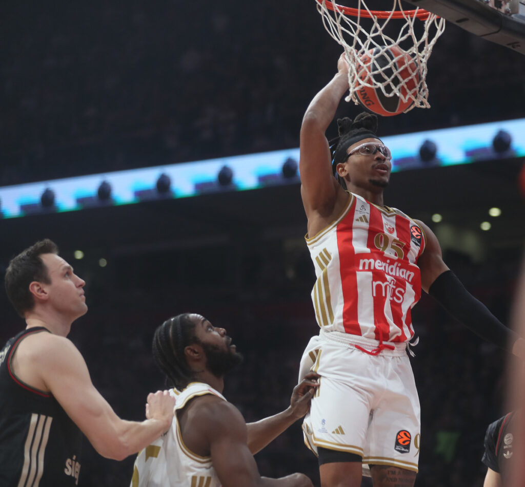 CRVENA ZVEZDA vs BAYERN Beograd, 06.03.2026. foto: MN Press / vm Kosarka, Euroleague, Crvena zvezda, Bajern