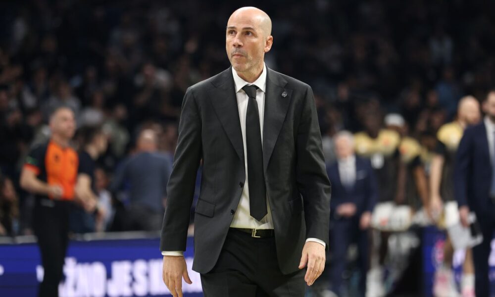 kosarkas Partizana na utakmici Evrolige protiv Asvela u hali Beogradska Arena, Beograd 24.03.2026. godine Foto: Ivica Veselinov / MN PRESS KOSARKA, BASKETBALL, EVROLIGA, EUROLEAGUE, PARTIZAN, LDLC ASVEL VILLEURBANNE, ASVEL VILERBAN