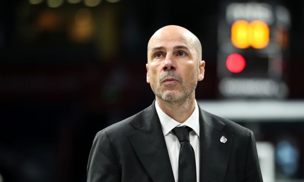 JOAN PENARROYA Djoan Penjaroja trener Partizana na utakmici Jadranske ABA lige protiv Cedevita Olimpije u hali Beogradska arena, Beograd 15.03.2026. godine Foto: MN PRESS Kosarka, Partizan, Jadranska ABA liga, Cedevita
