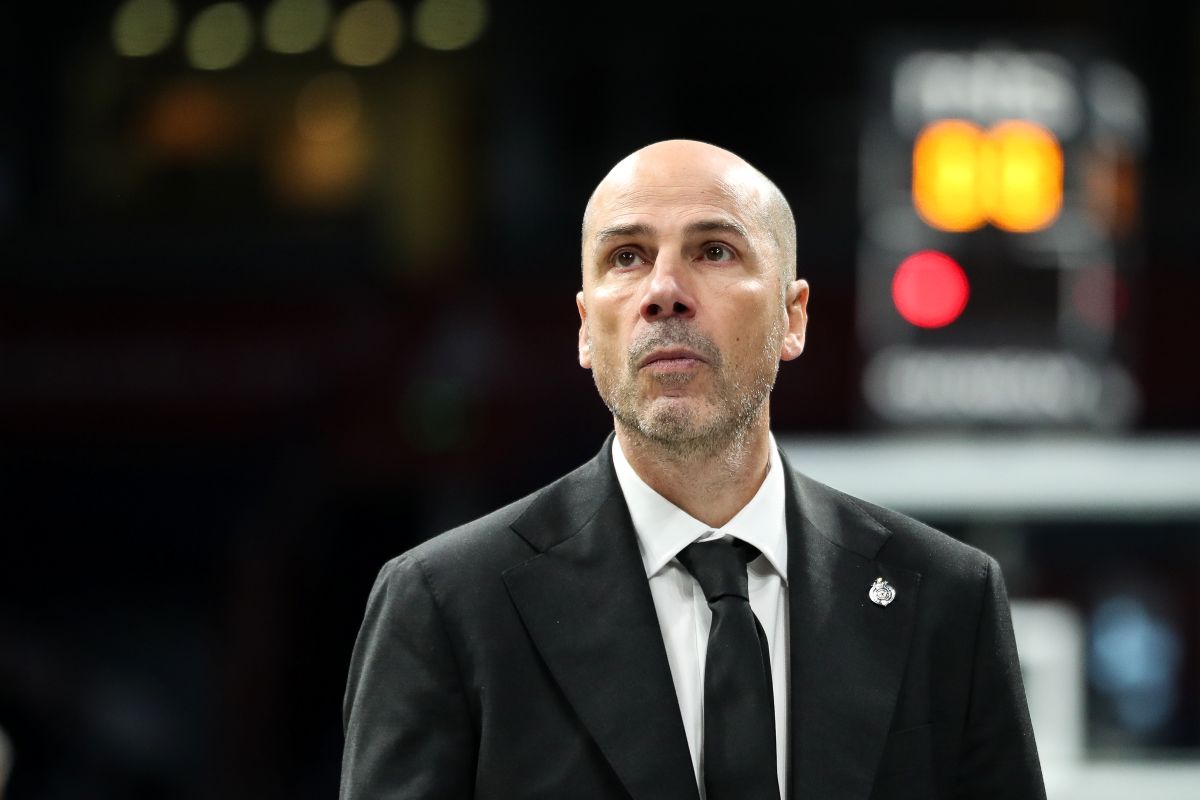 JOAN PENARROYA Djoan Penjaroja trener Partizana na utakmici Jadranske ABA lige protiv Cedevita Olimpije u hali Beogradska arena, Beograd 15.03.2026. godine Foto: MN PRESS Kosarka, Partizan, Jadranska ABA liga, Cedevita