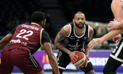 CARLIK JONES Karlik Dzons kosarkas Partizana na utakmici Jadranske ABA lige protiv KK Bosna u hali Beogradska arena, Beograd 30.03.2026. godine Foto: MN PRESS Kosarka, Partizan, Jadranska ABA liga, KK Bosna