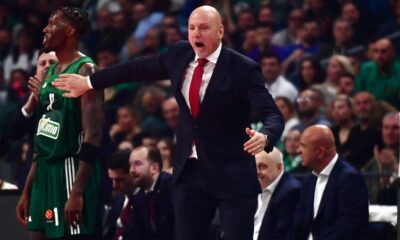 kosarkas Crvene zvezde na utakmici Evrolige protiv Panatinaikosa Atina u hali OAKA, Atina 20.03.2026. godine Foto: MN PRESS Kosarka, Crvena zvezda, Evroliga, Panatinaikos Atina