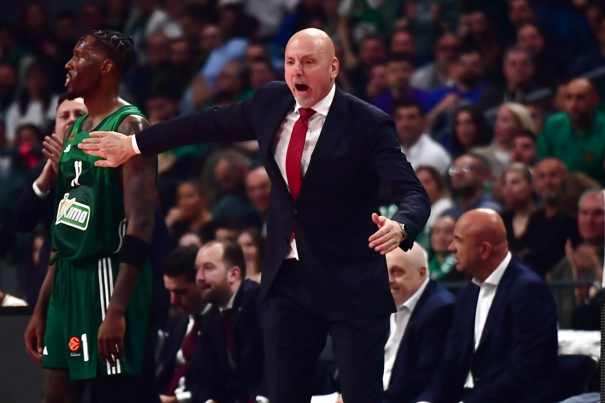 kosarkas Crvene zvezde na utakmici Evrolige protiv Panatinaikosa Atina u hali OAKA, Atina 20.03.2026. godine Foto: MN PRESS Kosarka, Crvena zvezda, Evroliga, Panatinaikos Atina