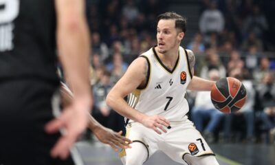 kosarkas Partizana na utakmici Evrolige protiv Asvela u hali Beogradska Arena, Beograd 24.03.2026. godine Foto: Ivica Veselinov / MN PRESS KOSARKA, BASKETBALL, EVROLIGA, EUROLEAGUE, PARTIZAN, LDLC ASVEL VILLEURBANNE, ASVEL VILERBAN