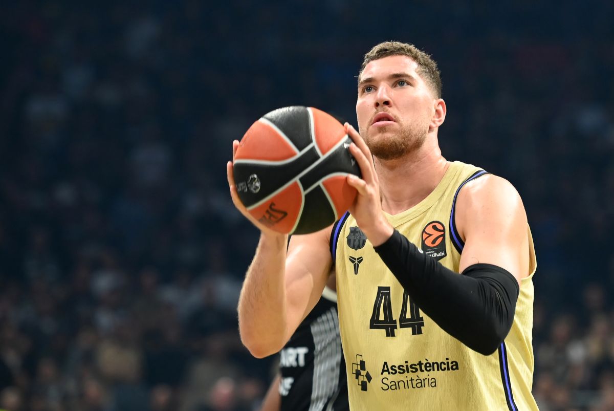 JOEL PARRA, kosarkas Barselone, na utakmici Evrolige protiv Partizana, u Beogradskoj areni. Beograd, 31.10.2025. foto: Nebojsa Parausic Kosarka, Evroliga, Partizan, Barselona