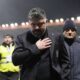 Italy's coach Gennaro Gattuso walks off the pitch after losing in a World Cup qualifying playoff final soccer match between Bosnia and Italy in Zenica, Bosnia, Tuesday, March 31, 2026. (Fabio Ferrari/LaPresse via AP)