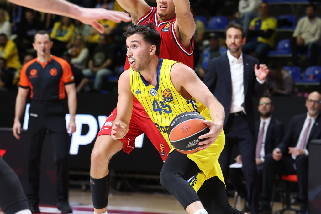 TAMIR BLATT kosarkas Makabija na utakmici Evrolige protiv Armanija u hali Beogradska Arena, Beograd 26.11.2025. godine Foto: Ivica Veselinov / MN PRESS KOSARKA, BASKETBALL, EUROLEAGUE, MACCABI TEL AVIV, ARMANI MILANO