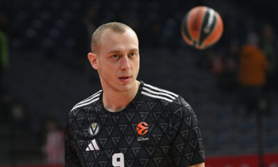 ALEN SMAILAGIC kosarkas Virtusa Bolonja na utakmici Evrolige protiv Crvene zvezde u hali Beogradska arena, Beograd 19.12.2025. godine Foto: Marko Metlas Kosarka, Crvena zvezda, Evroliga, Virtus Bolonja