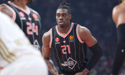 TAI ODIASE kosarkas Hapoela na utakmici Evrolige protiv Crvene Zvezde u hali Beogradska Arena, Beograd 03.02.2026. godine Foto: Ivica Veselinov / MN PRESS KOSARKA, BASKETBALL, EVROLIGA, EUROLEAGUE, CRVENA ZVEZDA, HAPOEL TEL AVIV