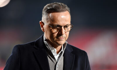 BOZIDAR BANDOVIC, trener fudbalera Radnickog, na prvenstvenoj utakmici protiv Vojvodine, na stadionu Cika Daca. Kragujevac, 15.03.2026. foto: Mladjan Ivanovic / MN PRESS Fudbal, Radnicki 1923, Vojvodina